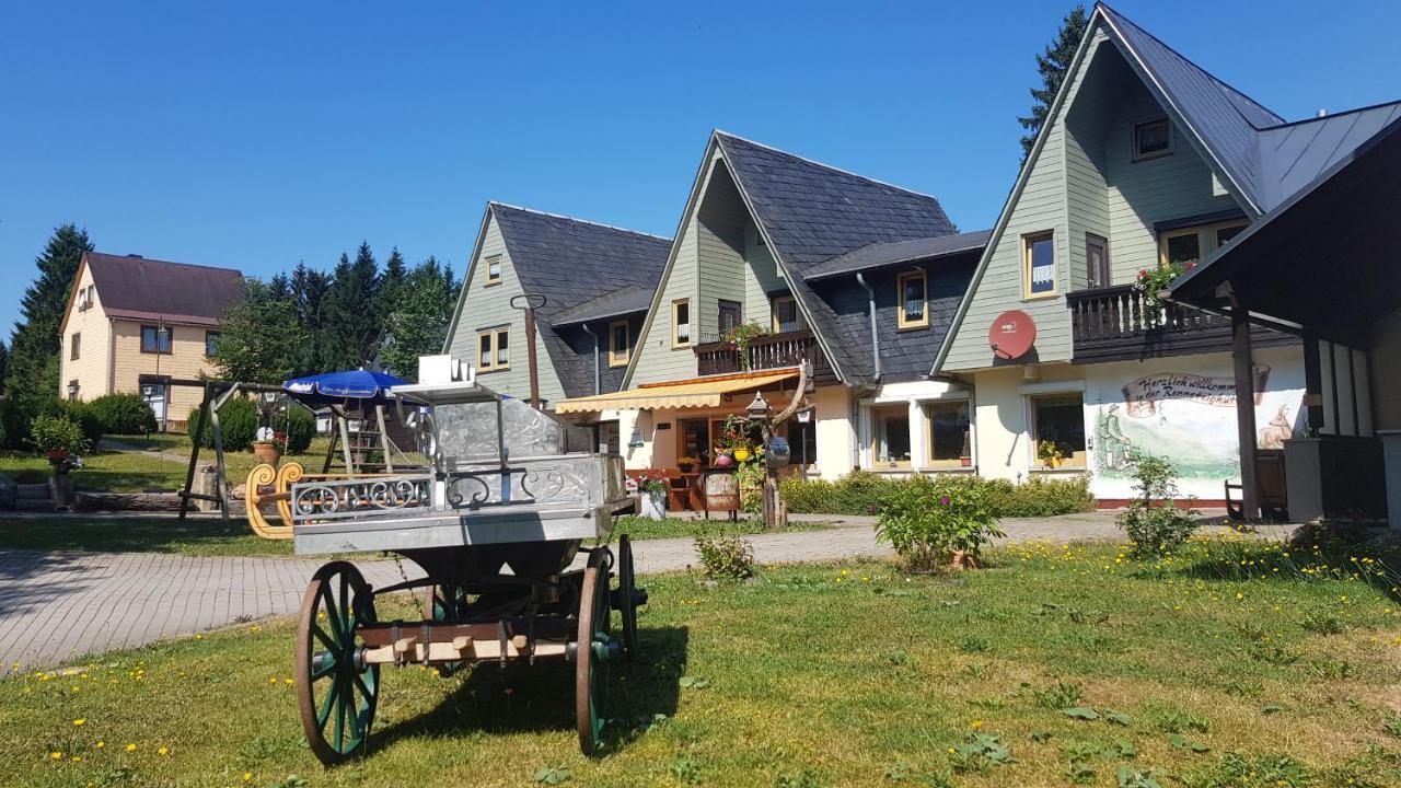 Hotel-Pension Rennsteighutte Frauenwald Εξωτερικό φωτογραφία