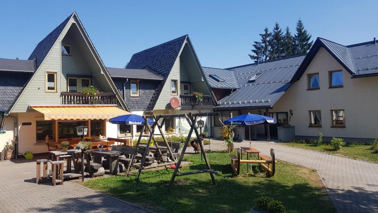 Hotel-Pension Rennsteighutte Frauenwald Εξωτερικό φωτογραφία